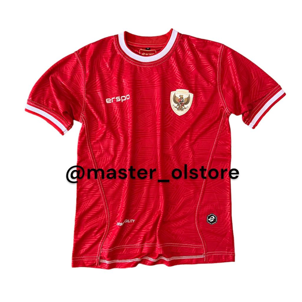 Jual Jersey Timnas Indonesia Erspo Terbaru 2024/2025 Home Away Merah ...