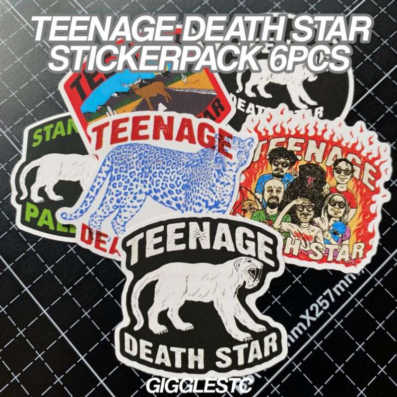 Jual Sticker Pack TEENAGE DEATH STAR | Shopee Indonesia