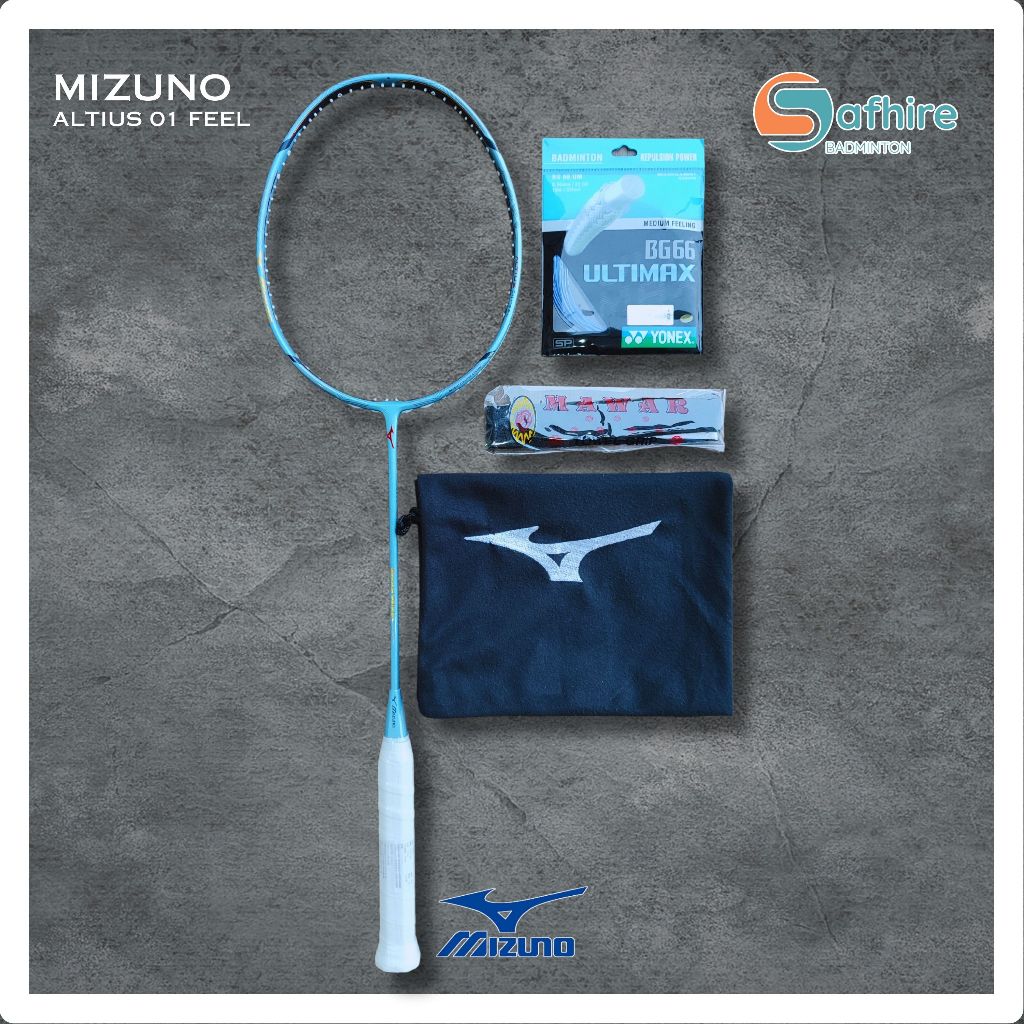 Jual Raket Badminton Mizuno Altius Tour J | Shopee Indonesia