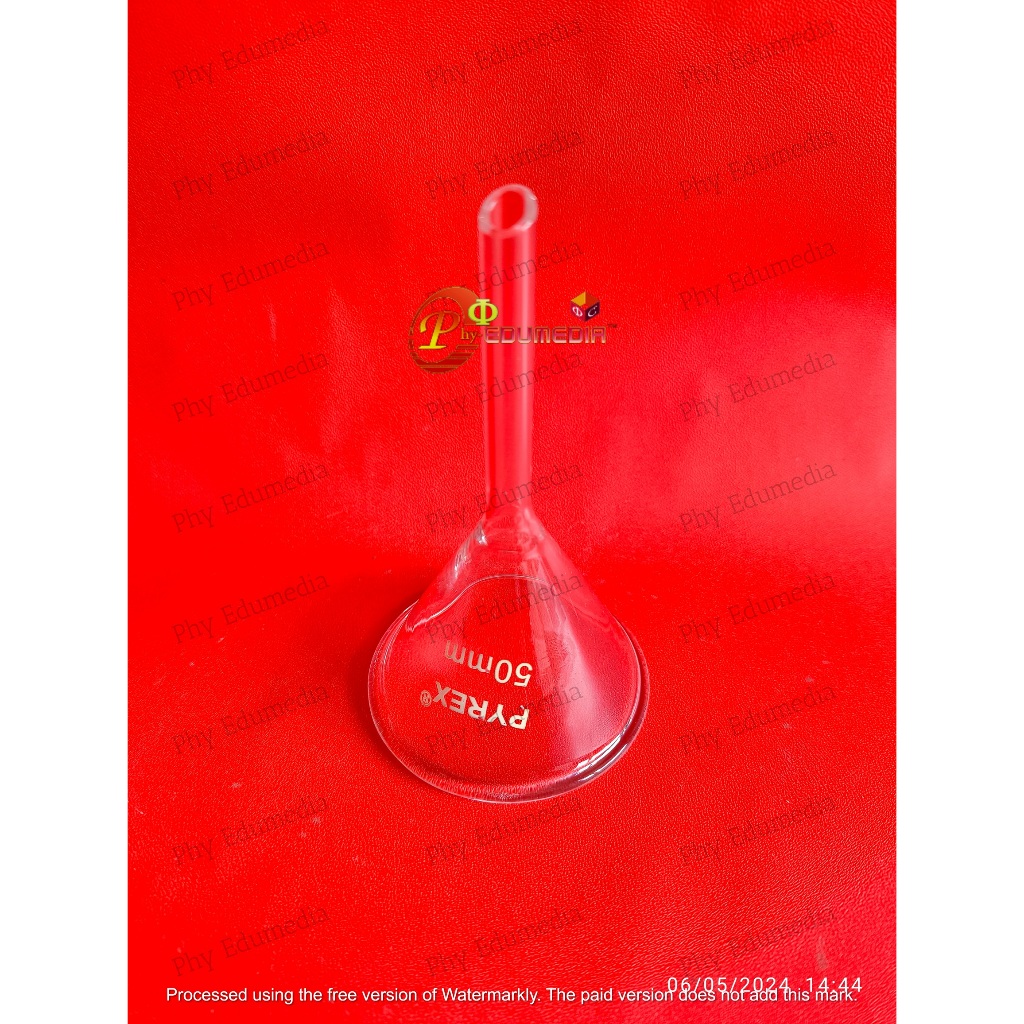 Jual Corong Kaca Pyrex / Funnel Glass Diameter 50mm 5 cm | Shopee Indonesia