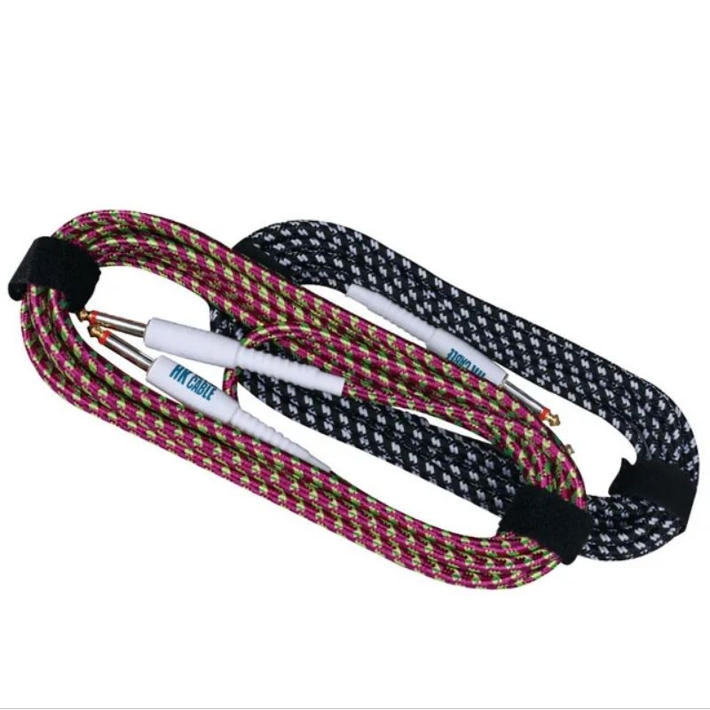 Jual KABEL JACK Gitar merk HK cable Low Noise/cable jeck HK/Kabel ...