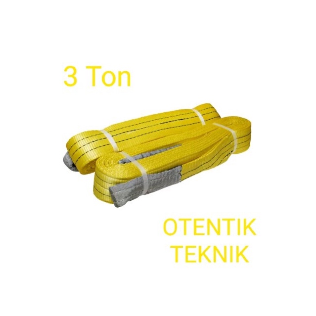 Jual KODE A16I WEBBING SLING BELT 3 TON X 4 METER LIFTING STRAP 3T X 4M ...