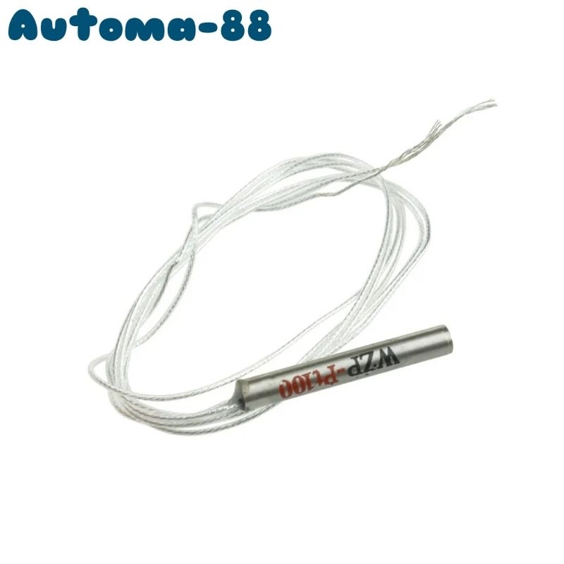 Jual WZP PT100 Temperature Sensor Probe PT100 2 wire 4x30 mm Diameter ...