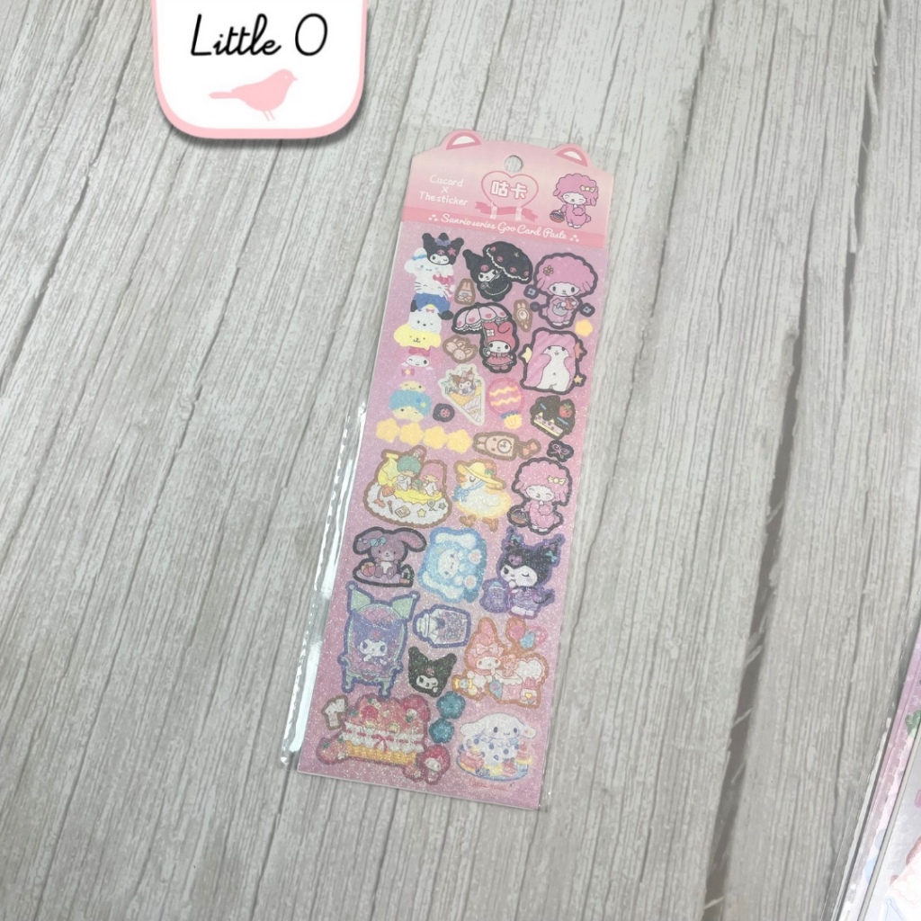Jual 1PCS Sanrio Stiker Laser Hello Sticker Note Sticker Jepang Premium ...