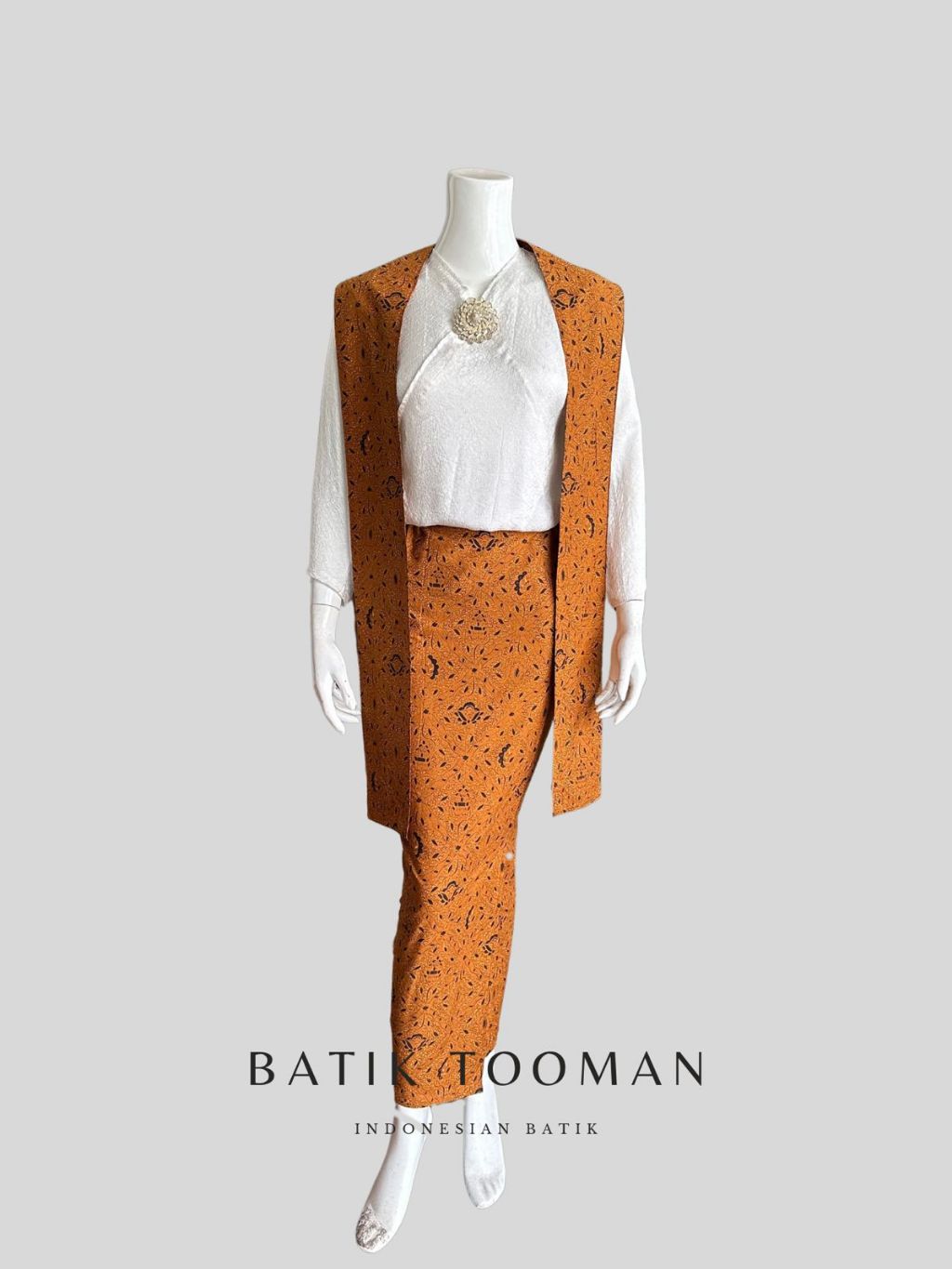 Jual SIDOMUKTI Rok Batik Warna Sogan Caramel Model Span Instan ...