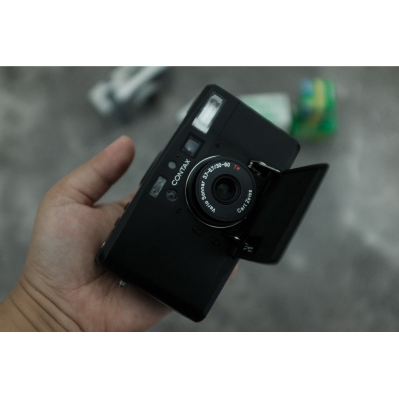 PER Contax TVS1 TVS2 TVS3 Pellicola Fotocamera Argento Coperchio