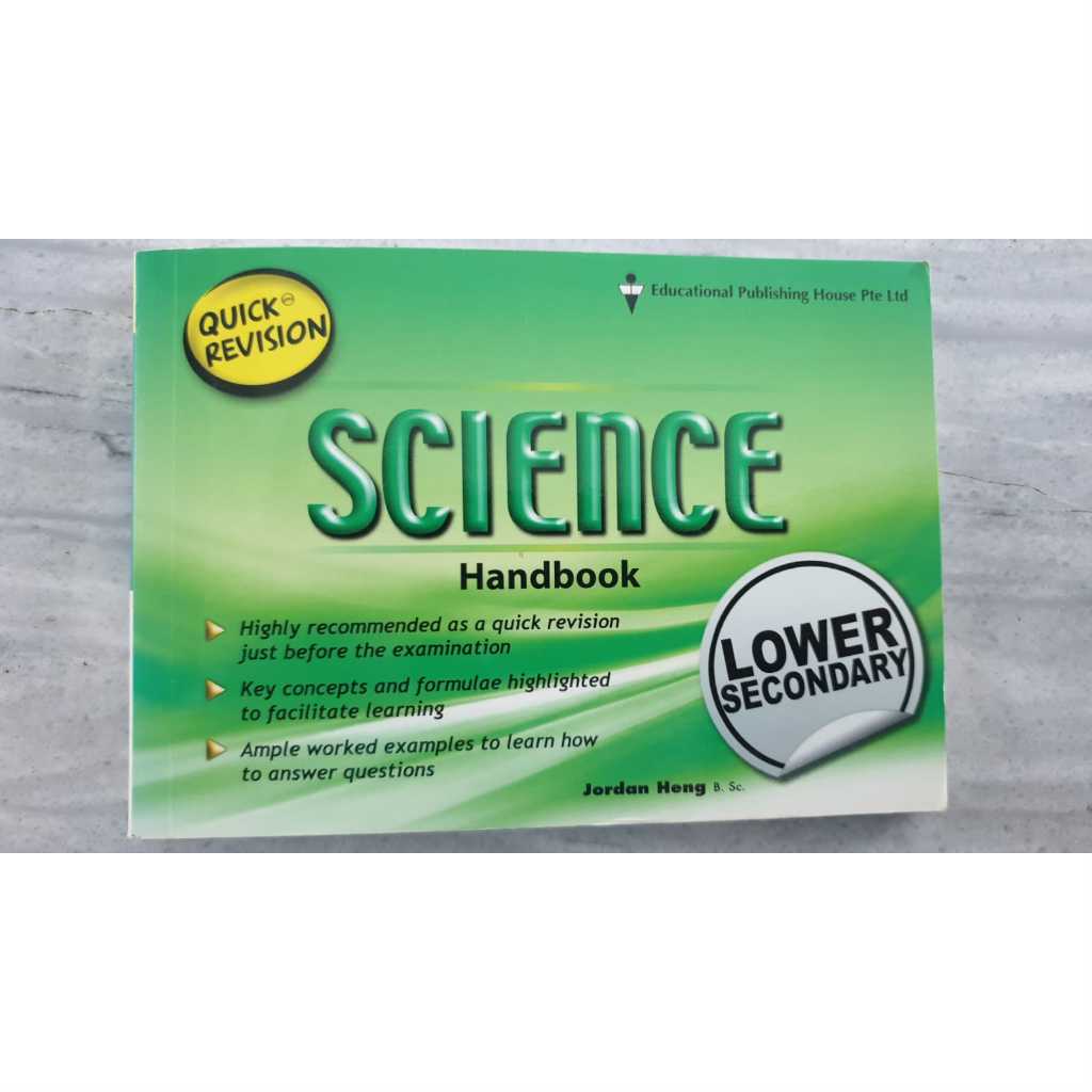 Jual QUICK REVISIONSCIENCE HANDBOOK LOWER SECONDARY BUKU SINGAPORE ...