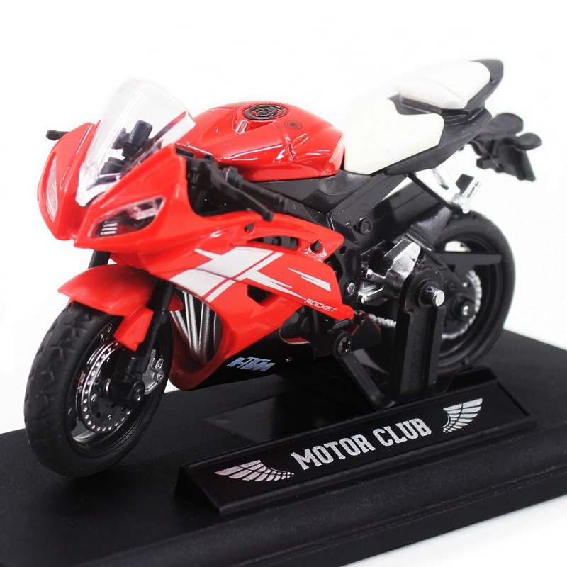 Goodbata 1:18 simulasi miniatur model sepeda motor die-cast Kawasaki H2R  miniatur sepeda motor ninja model mainan anak-anak sepeda motor simulasi