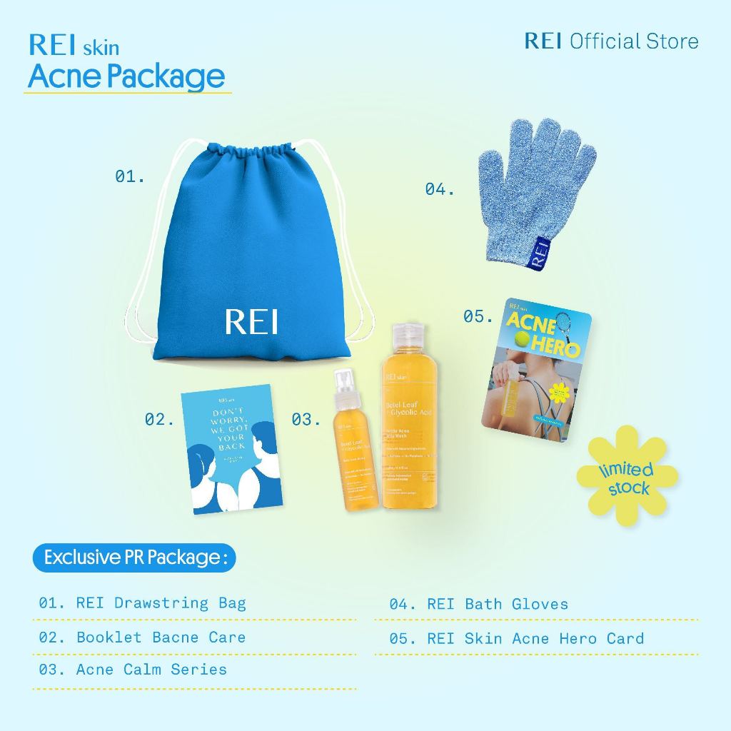 Jual REI Skin Acne Package [Exclusive PR Package, Limited Stock ...