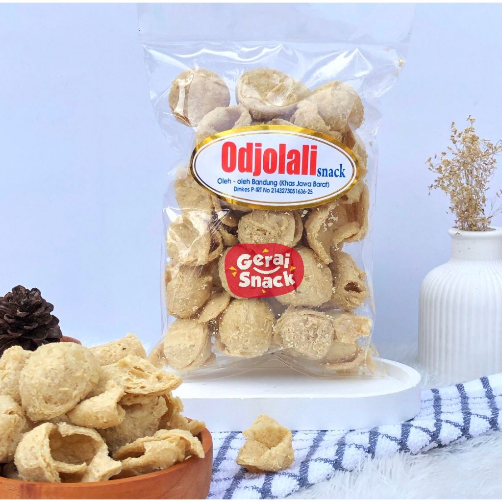 Jual Keripik Tahu Bulat Crispy Odjolali Oleh2 Khas Bandung | Shopee ...