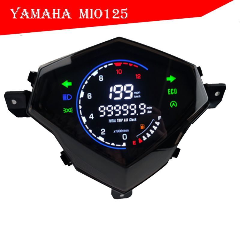 Jual Speedometer Mio Digital Spidometer Mio M3 Mio Z PNP Speedometer H4 ...