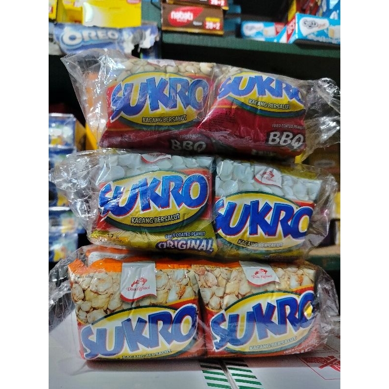 Jual Sukro Kacang Bersalut ( 1 Bungkus isi 20 Pcs ) | Shopee Indonesia