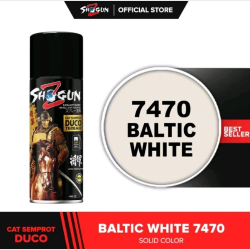 Jual CAT SEMPROT DUCO SHOGUN Z 7470 BALTIC WHITE SPRAY PAINT DEKO WARNA ...