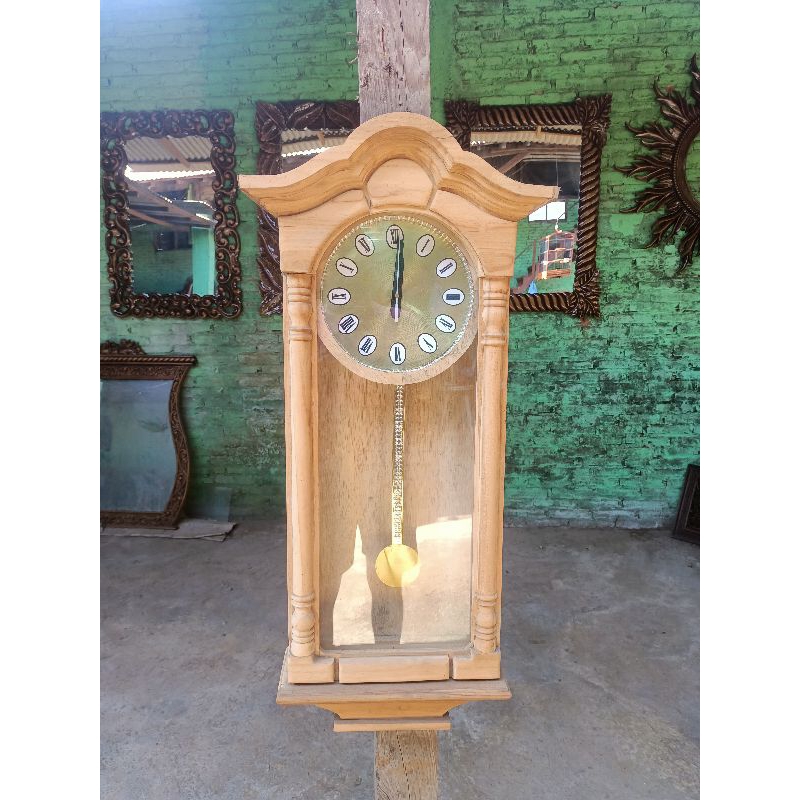 Jual jam kayu,jam dinding | Shopee Indonesia