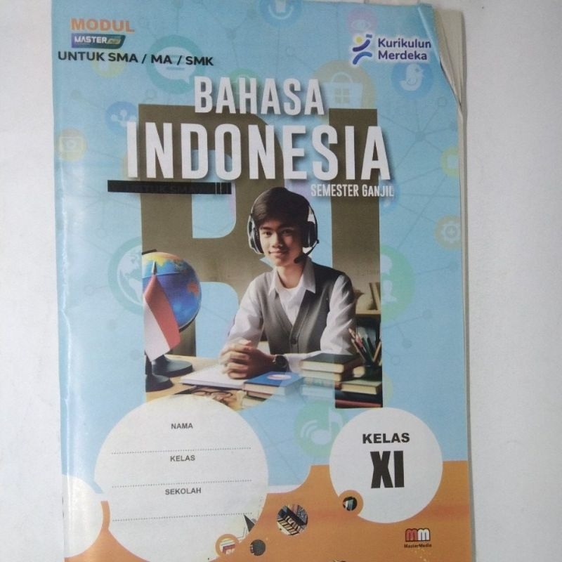 Jual LKS SMA BAHASA INDONESIA KELAS 11 SEMESTER 1 KURIKULUM MERDEKA ...