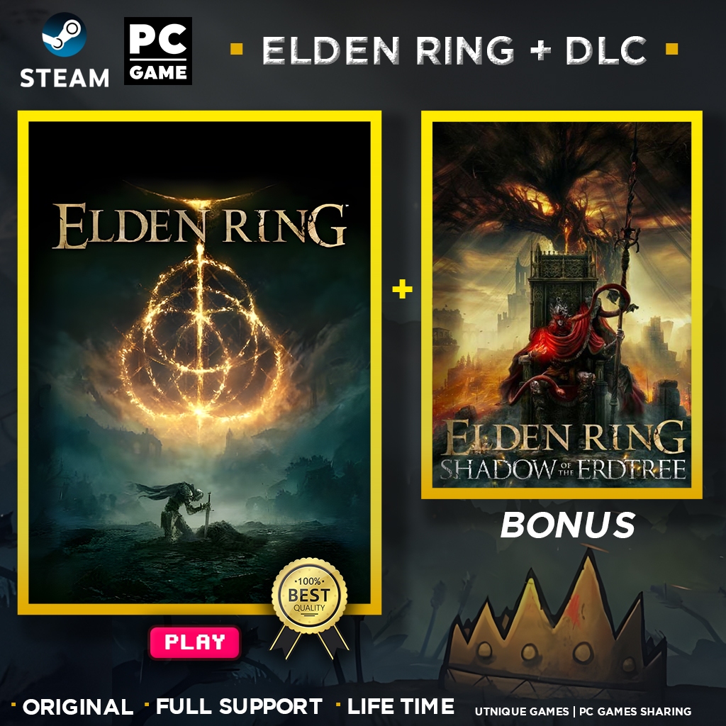 Jual Elden Ring Shadow of the Erdtree ( Game + DLC ) PC Original - DL ...