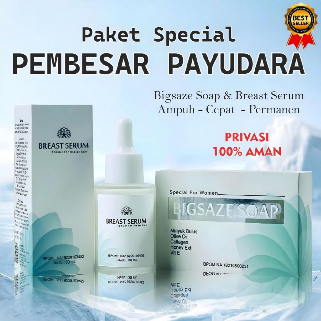 Jual BREAST SERUM PAKET PEMBESAR PAYUDARA - OBAT PENGENCANG PAYUDARA ...