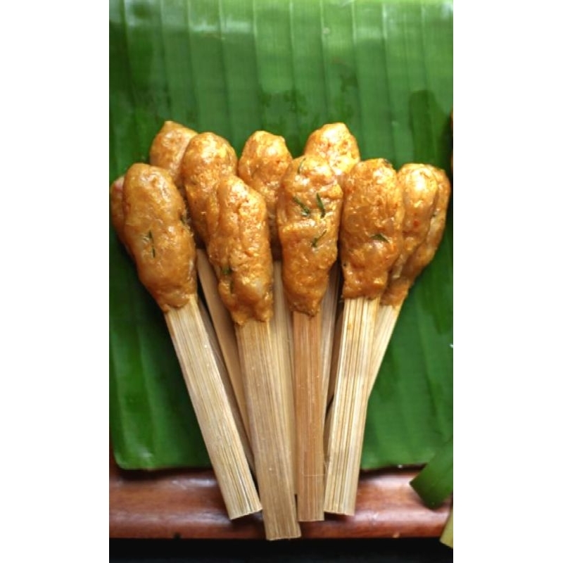 Jual Sate Lilit Rasa Ayam isi 10 pcs Free Saos pedas. | Shopee Indonesia