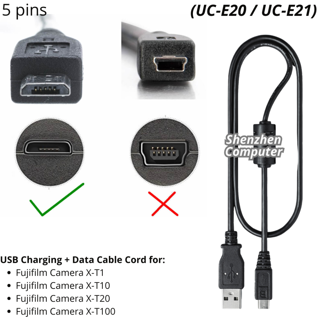 Fujifilm FInepix J10 Digital Camera USB Cable 5 USB Nigeria