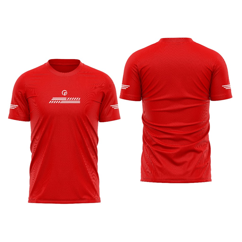 Jual Kaos Olahraga Lari Running Gym Fitness Sepeda Senam Quick Dry