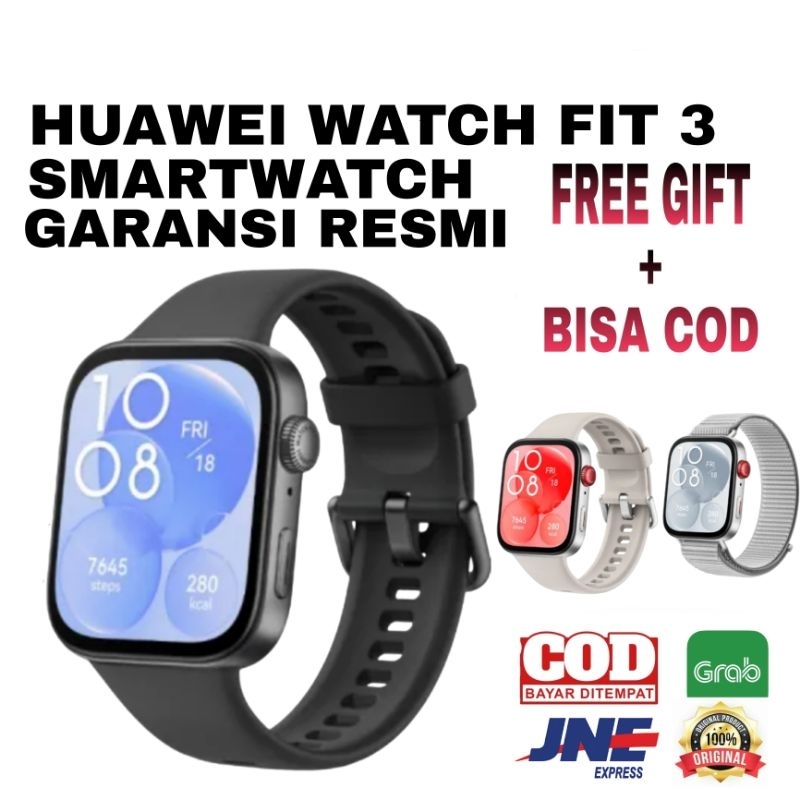 Jual Huawei Watch Fit NFC Smartwatch Garansi Resmi Shopee