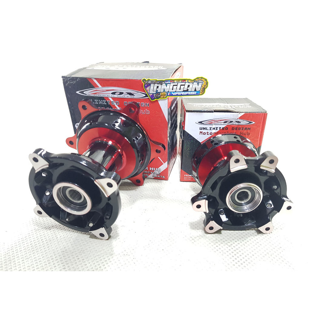 Jual Teromol Tromol Hub Set Depan Belakang Zox CRF 150 CRF150 + Disc ...