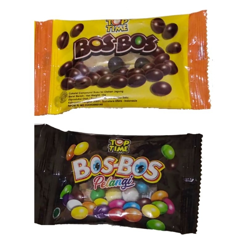 Jual TOP TIME BOS BOS COKLAT RENTENGAN ISI 10 PCS | Shopee Indonesia