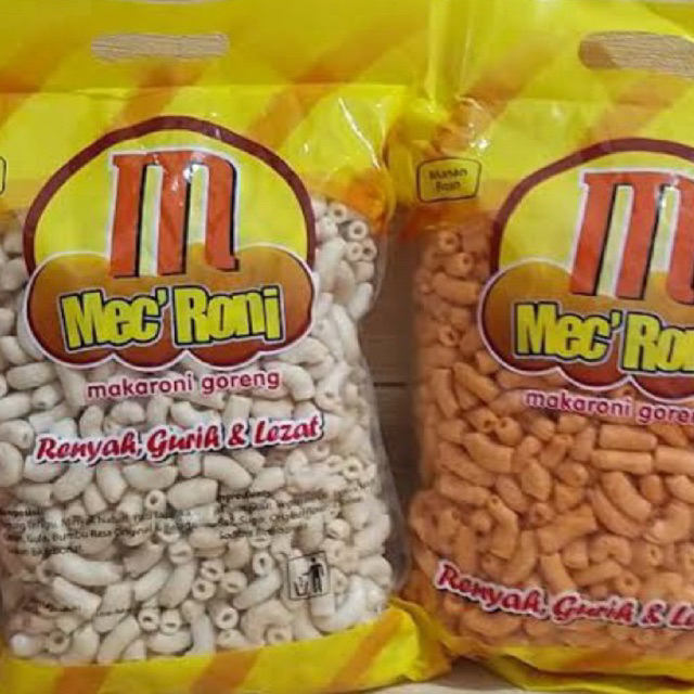 Jual Makaroni Mec’ Roni 350gram rasa original dan balado | Shopee Indonesia