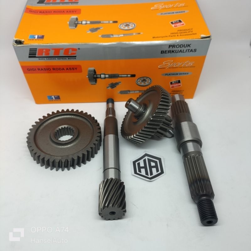 Jual GIGI GEAR RASIO GARDAN SET KOMPLIT VARIO 110 TECNO KARBU MIO J MIO ...