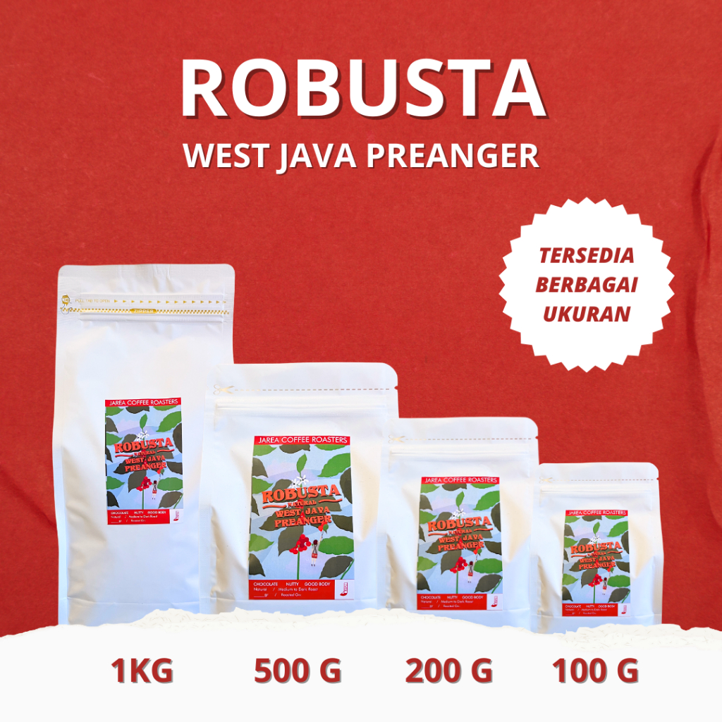 Jual Kopi Robusta Java Preanger 1kg | Premium Roasted Coffee | Shopee ...