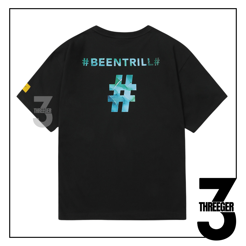 Jual Beentrill Urban Gardening Water Painting Tee Black