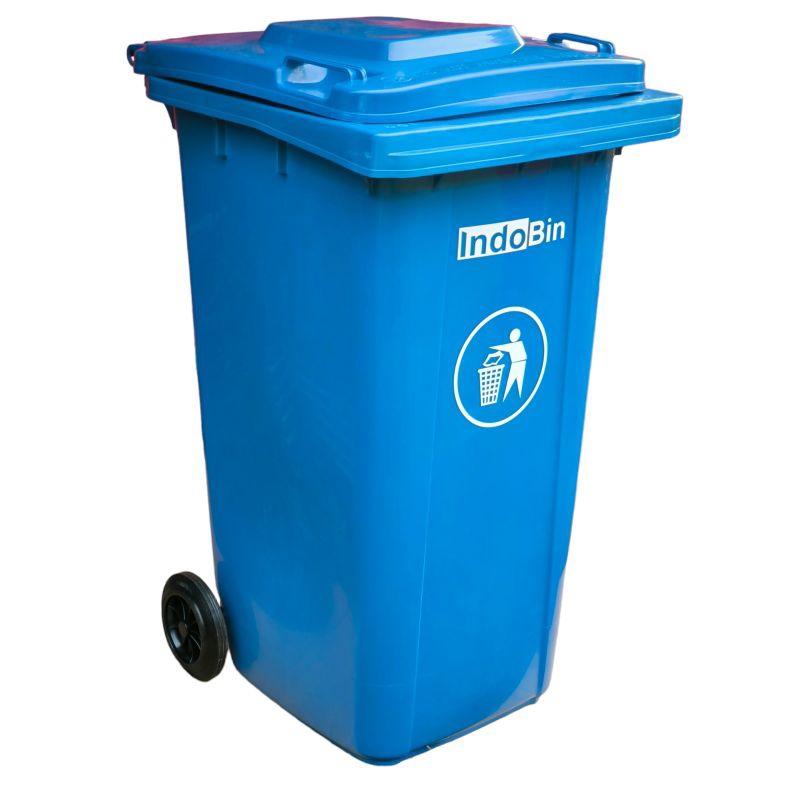 Jual Tempat sampah Pelastik Roda 240 Liter HDPE Murah Kuat | Shopee ...