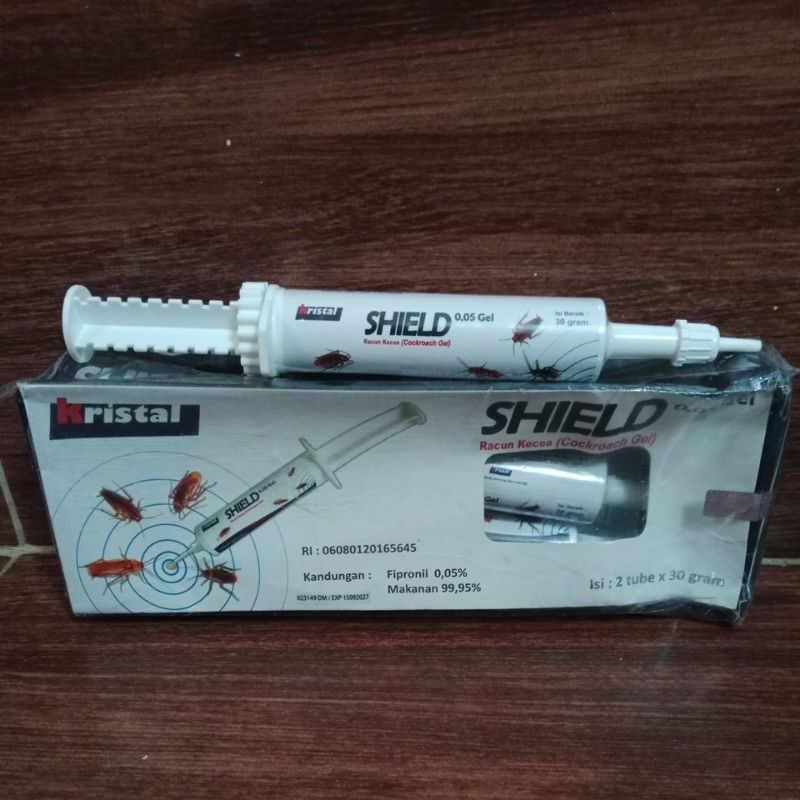 Jual shield 0,05 gel 30gr umpan basmi anti kecoa cockroach fipronil ...