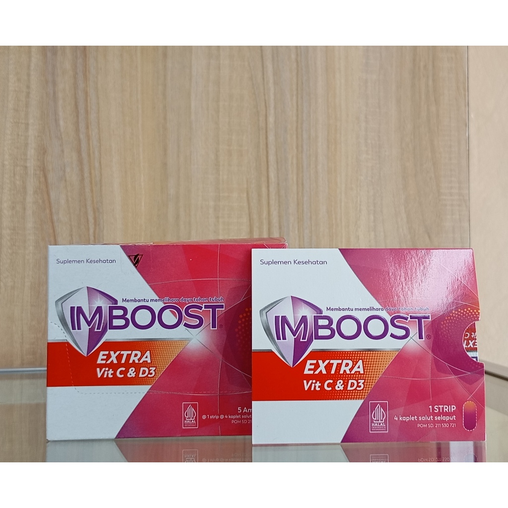Jual Imboost Extra Vit C & D3 (4 Tablet) | Shopee Indonesia