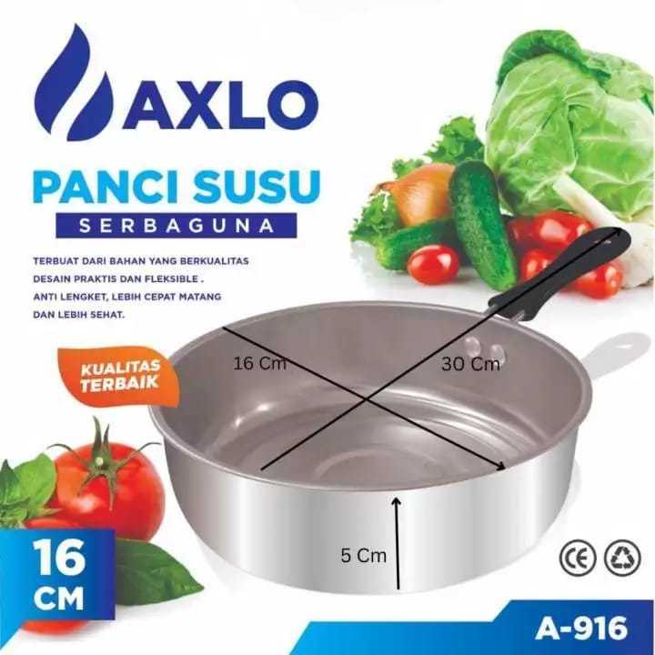 Jual (A-916) | Panci Susu Axlo Stainlees | Panci Susu Serbaguna Axlo A ...