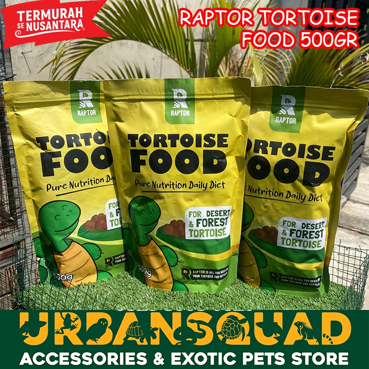 Jual Pelet Raptor 500GR Makanan Kura Kura Darat Tortoise High Fiber ...