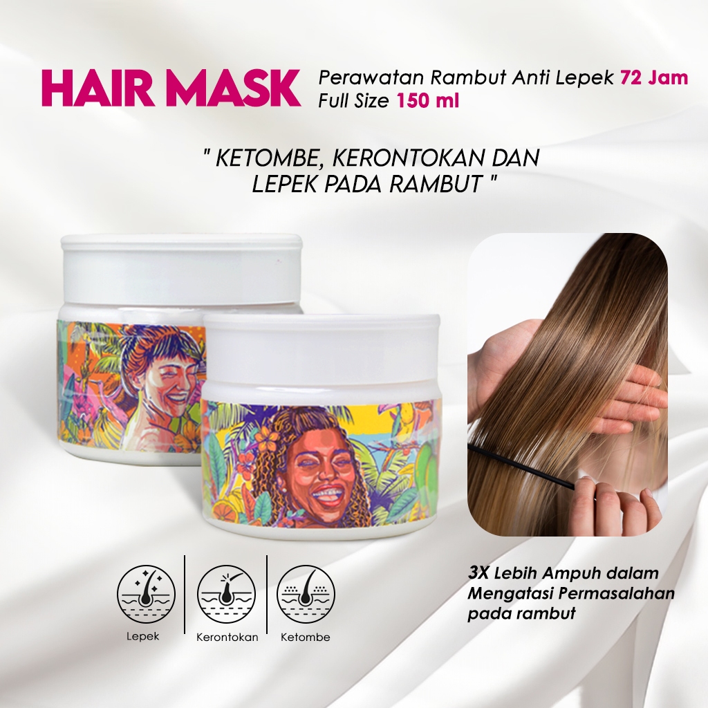 Jual SUNSY - Masker Rambut | Perawatan Untuk Rambut Rusak Kering ...