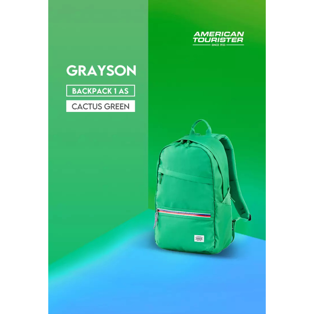 American Tourister Grayson Backpack AS Cactus Green
