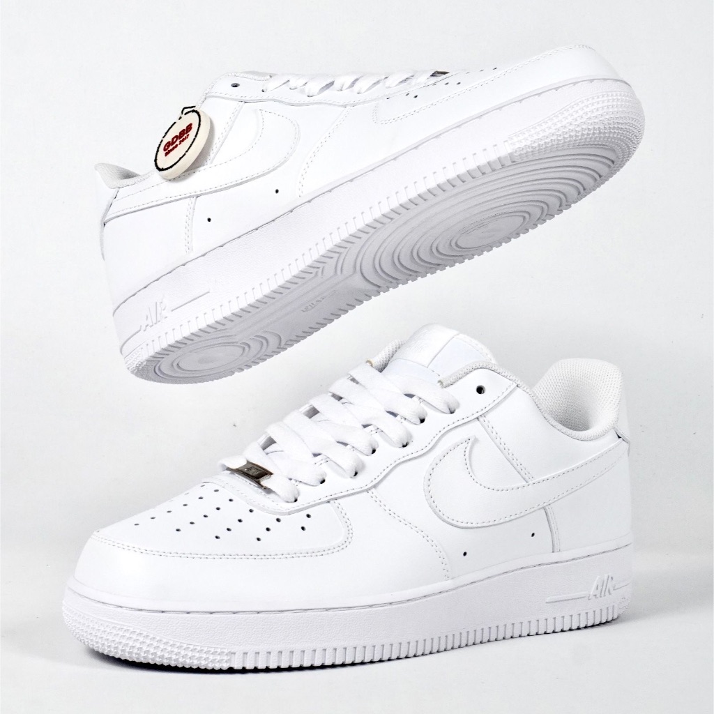 Jual Nike Air Force 1 Low Triplewhite Allwhite Full White Authentic