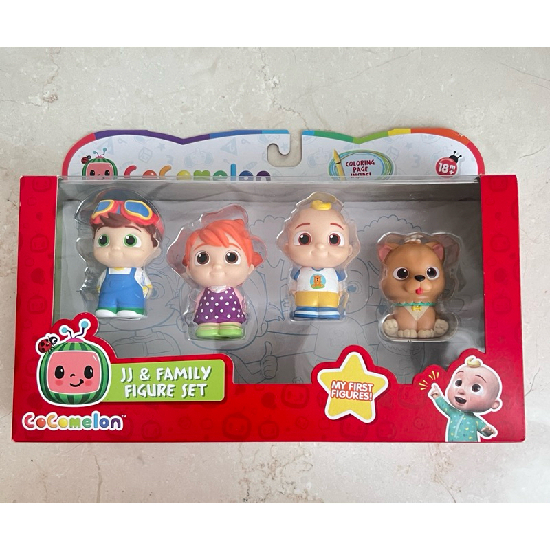 Jual Figure Cocomelon 4 Set JJ & Family Original Toys Kingdom | Shopee ...