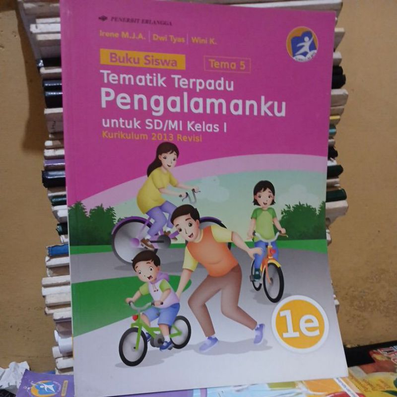Jual TEMATIK TERPADU TEMA 5 PENGALAMANKU KELAS 1E SD | Shopee Indonesia