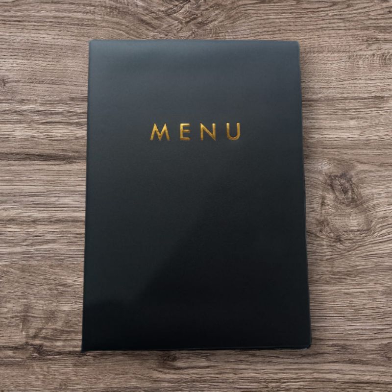 Jual BUKU COVER MENU TERBARU MODEL RAPORT BAHAN KULIT A4 | Shopee Indonesia