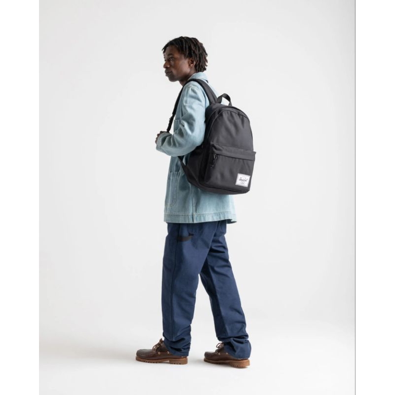 Women's Herschel Backpack Jual HERSCHEL CLASSIC XL  BACKPACK-BLACK-(30L)-BAG-US Shopee Indonesia