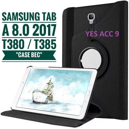 Jual Case Samsung Tab A 2017 Tab A8 2015 – Rotary Flip Leather