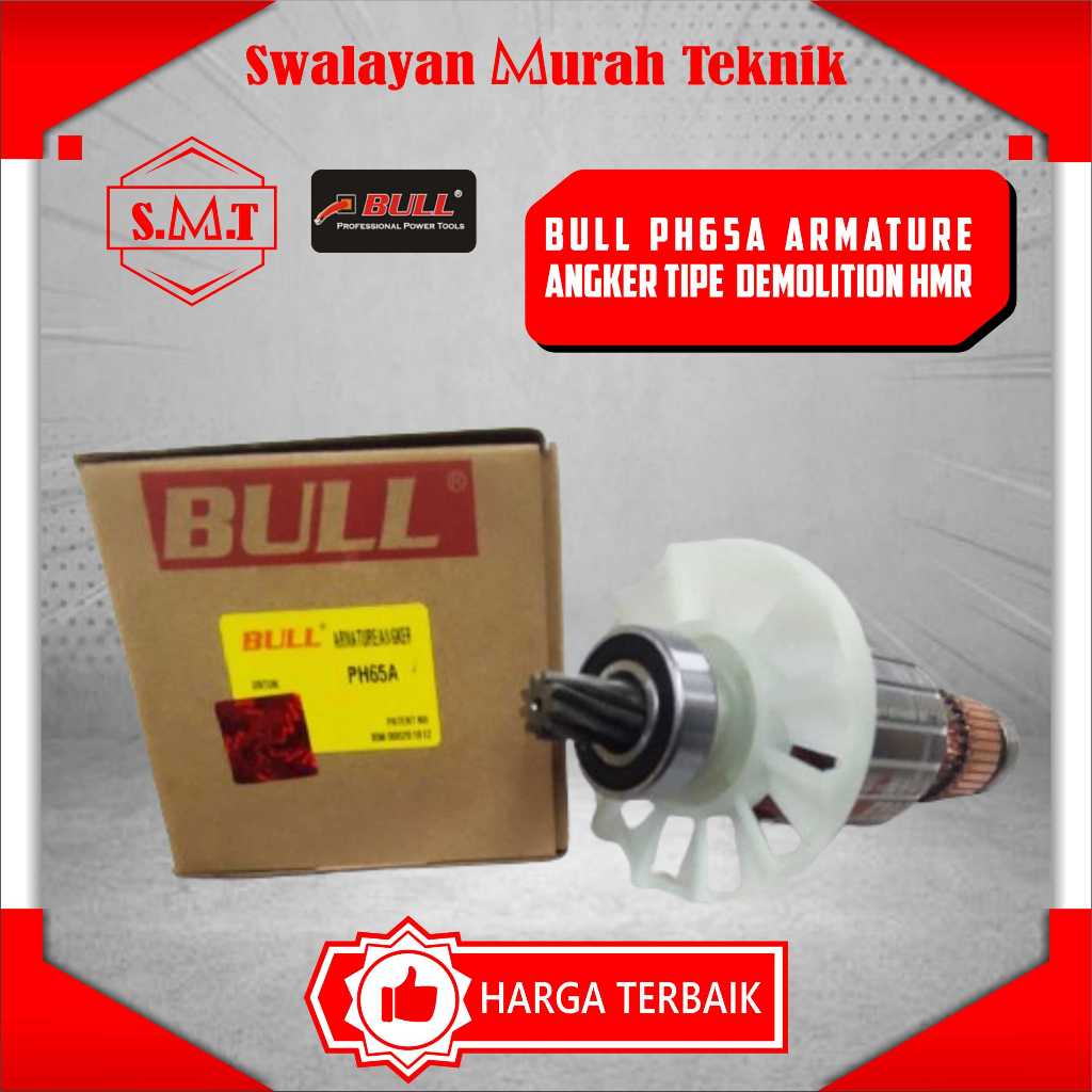 Jual BULL PH65A armatur rotor angkur angker mesin Demolition Hammer ...