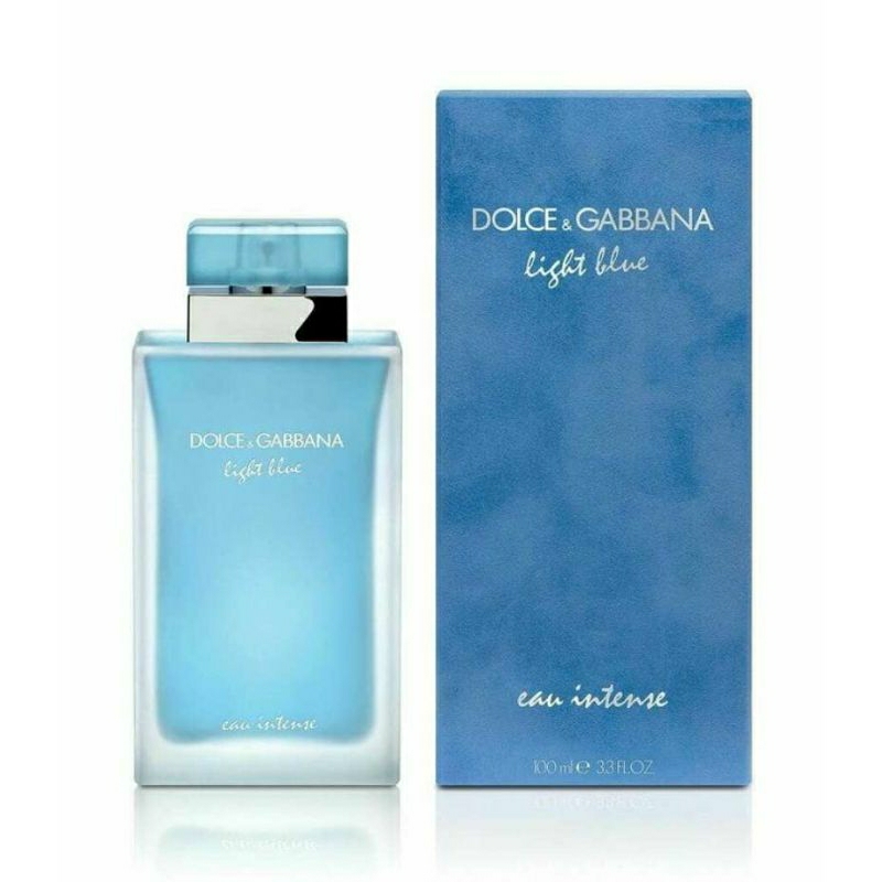 Jual Original Parfum DnG Light Blue Intense Woman edp 100ml | Shopee ...