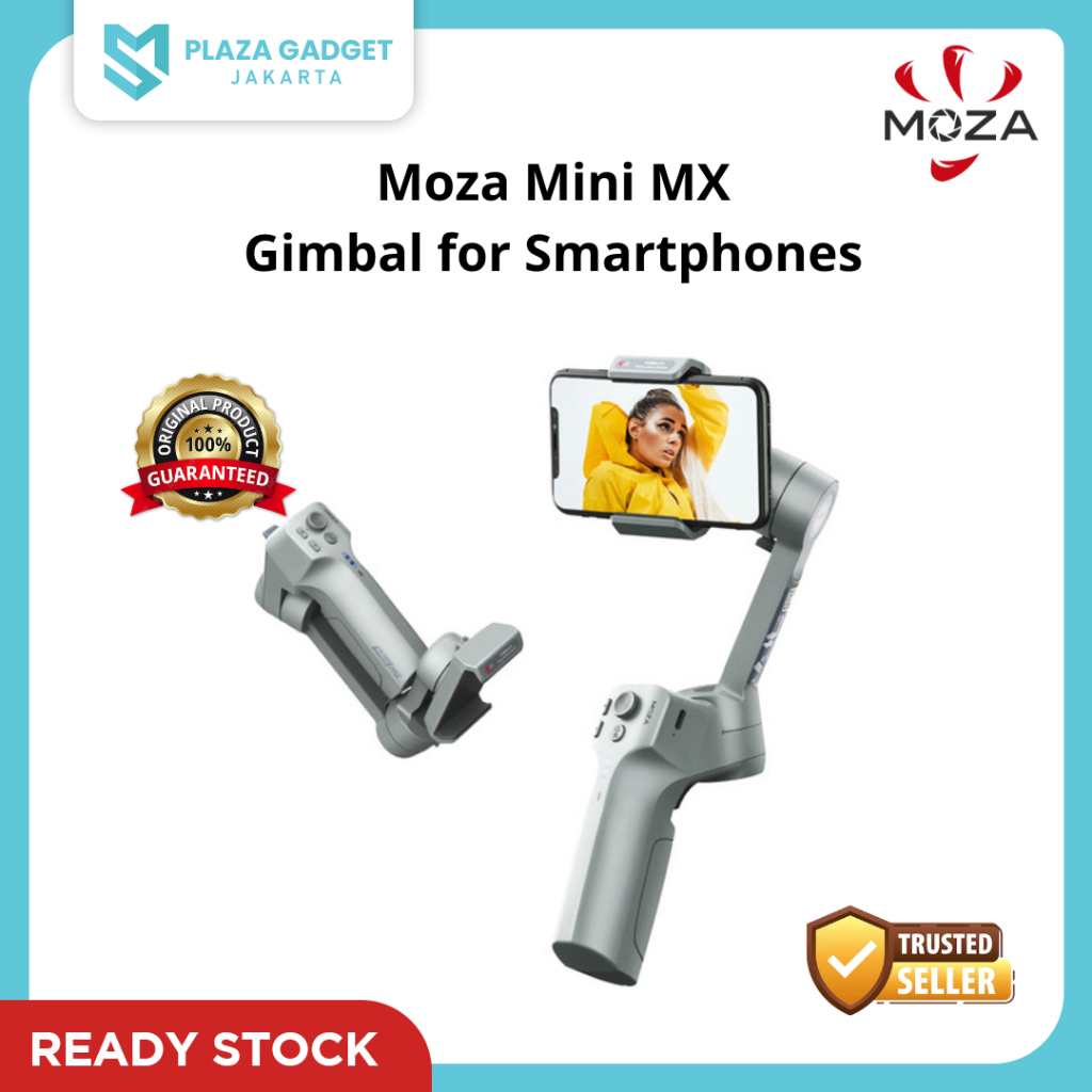 Jual Moza Mini MX Gimbal for Smartphones - Garansi Resmi 1 Tahun ...