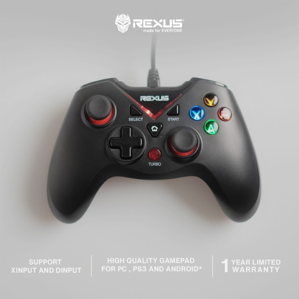 Jual Rexus GX2 Gladius Pro Gaming Gamepad - Joystick / Stick | Shopee ...