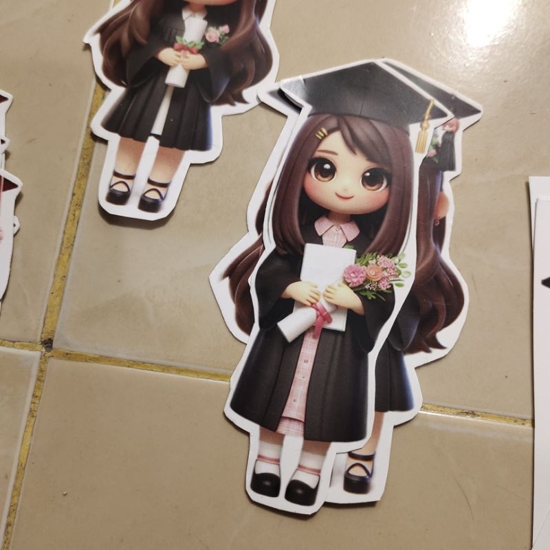 Jual Topper Wisuda Kekinian untuk Buket Happy Graduation Sempro ...