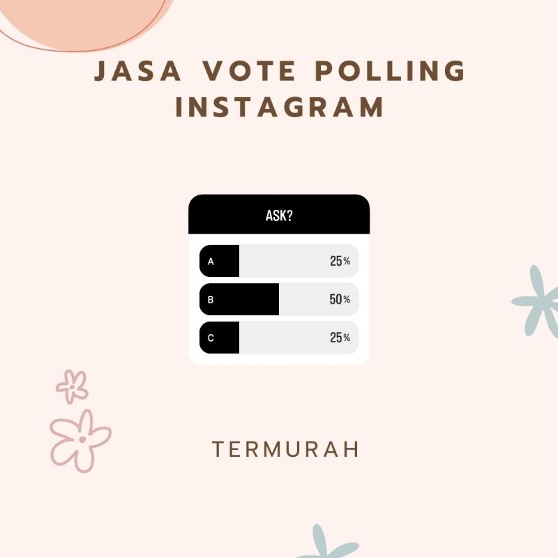 Jual JASA Buzzer vote polling sosmed social media | Shopee Indonesia